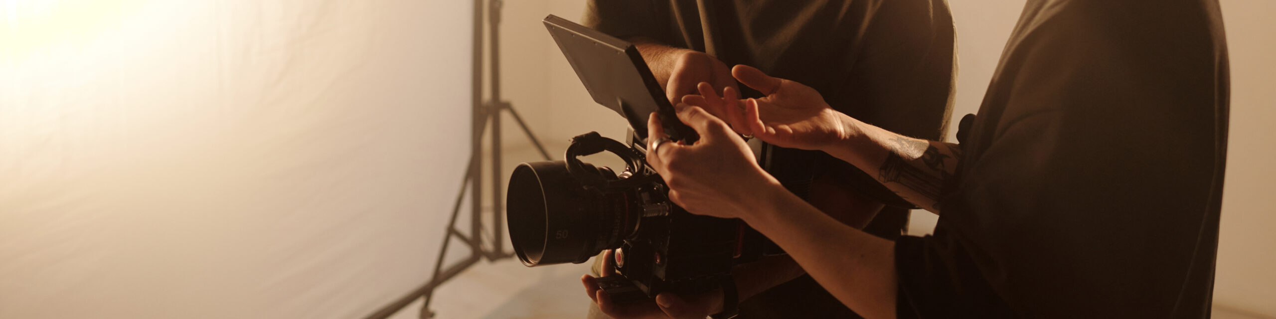 スタジオサンタの想い・撮影風景